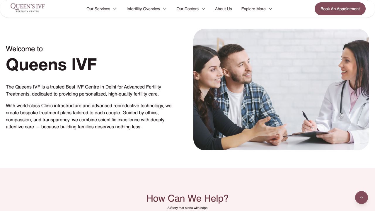 Queens IVF: clinic introduction